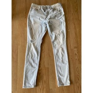 Mudd FLX Stretch Distressed Skinny Jeans Size 11